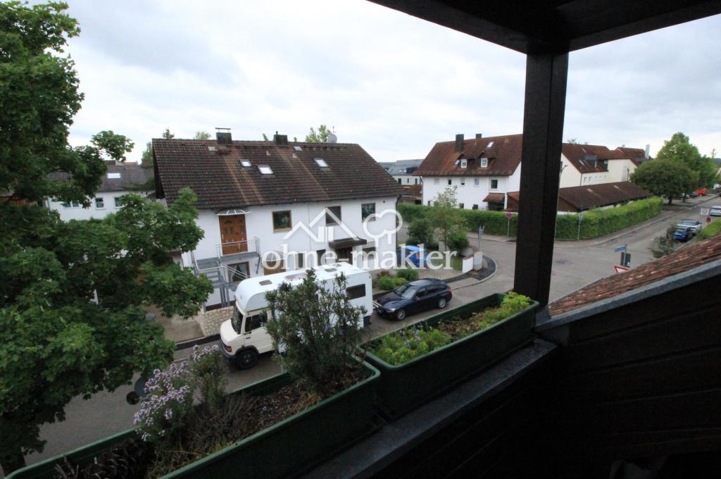 Ausblick Balkon