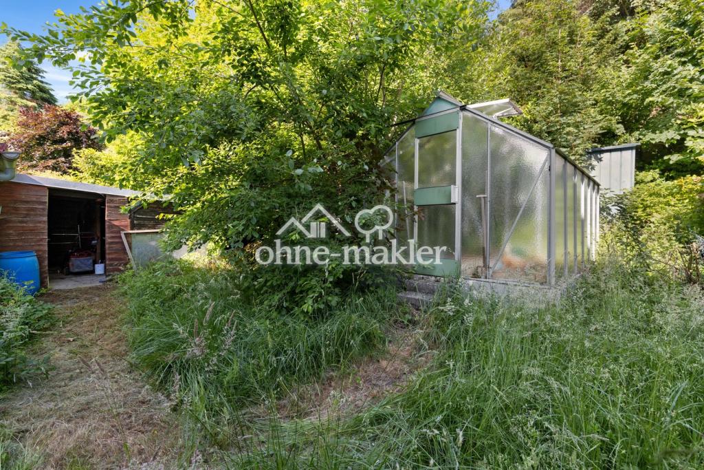Garten hinterm Haus