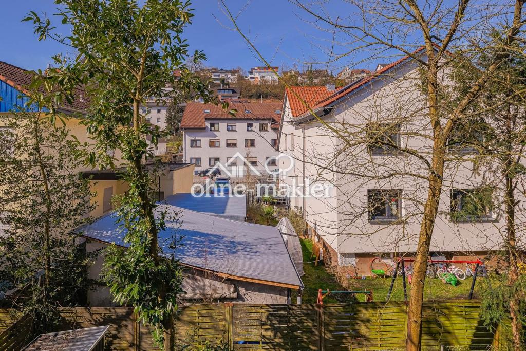 Blick vom Balkon