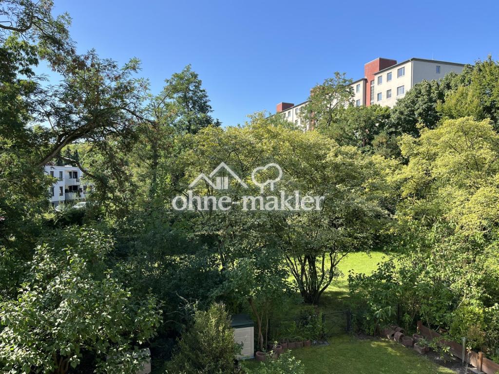 Blick vom Balkon