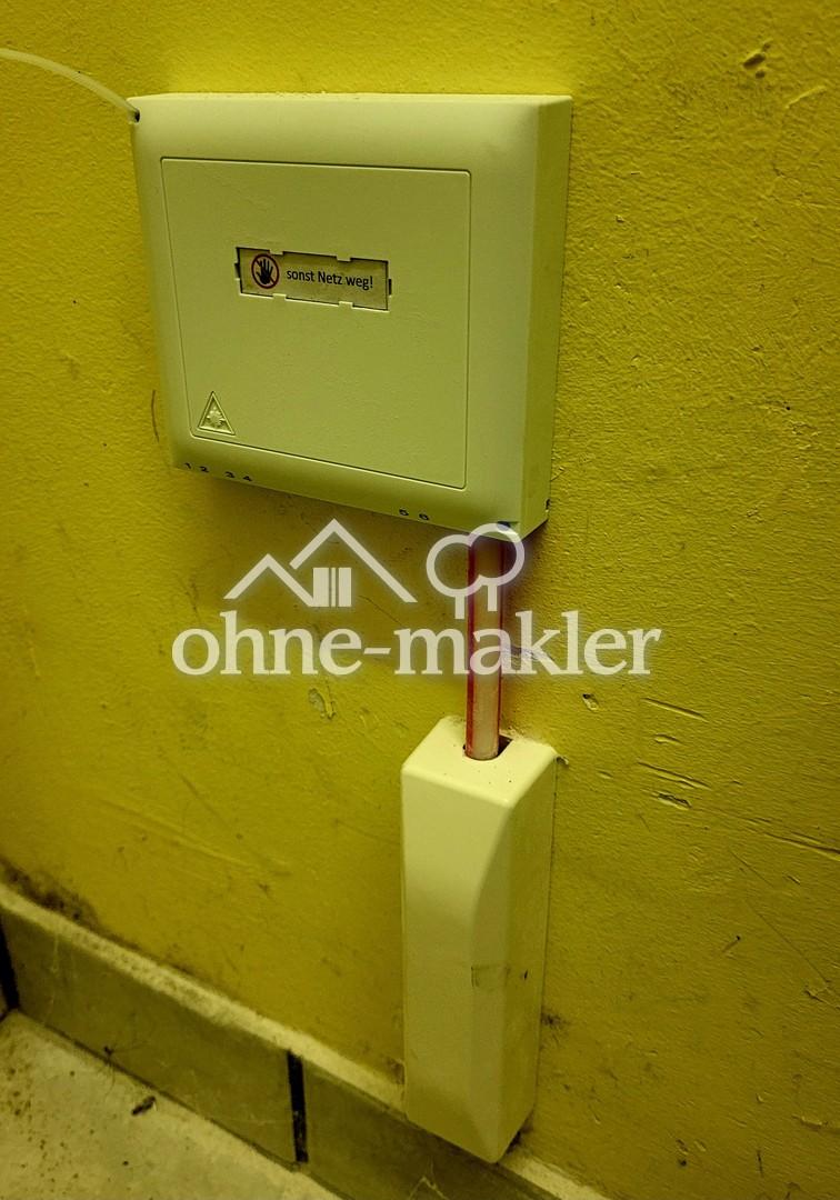 Glasfaser vorbereitet