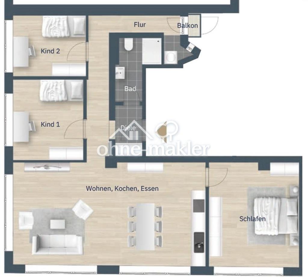 Flexibler Grundriss