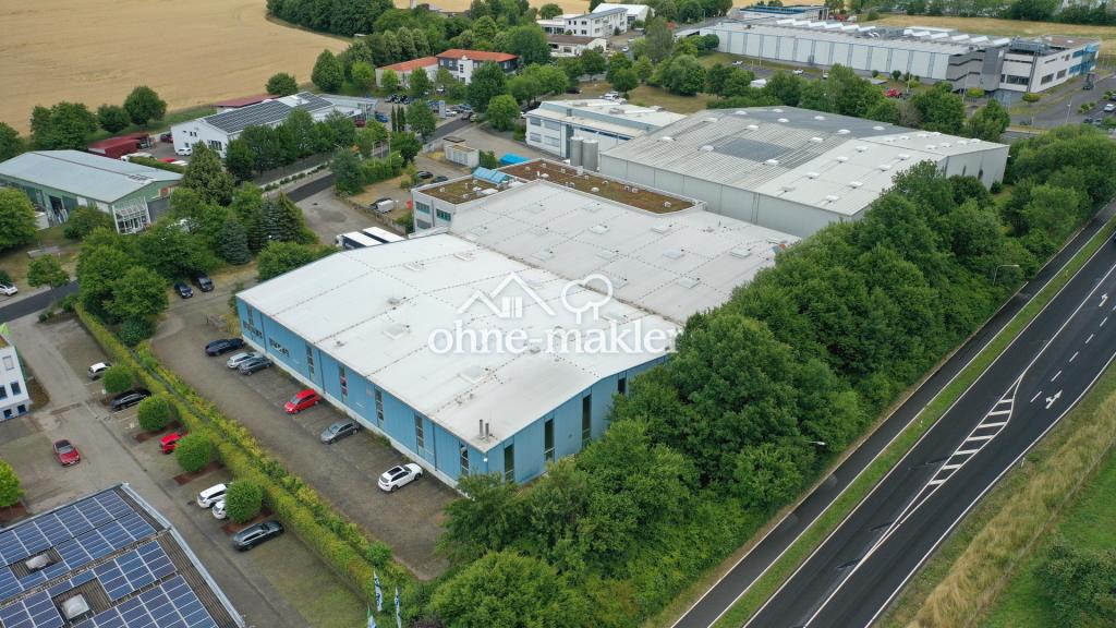 Luft-Ansicht Halle an B426