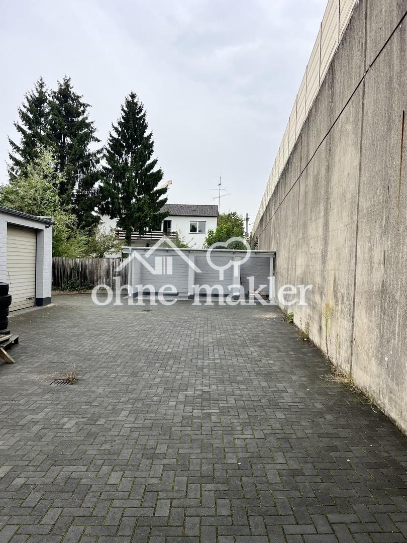 Unterstellmöglichkeit hinten
