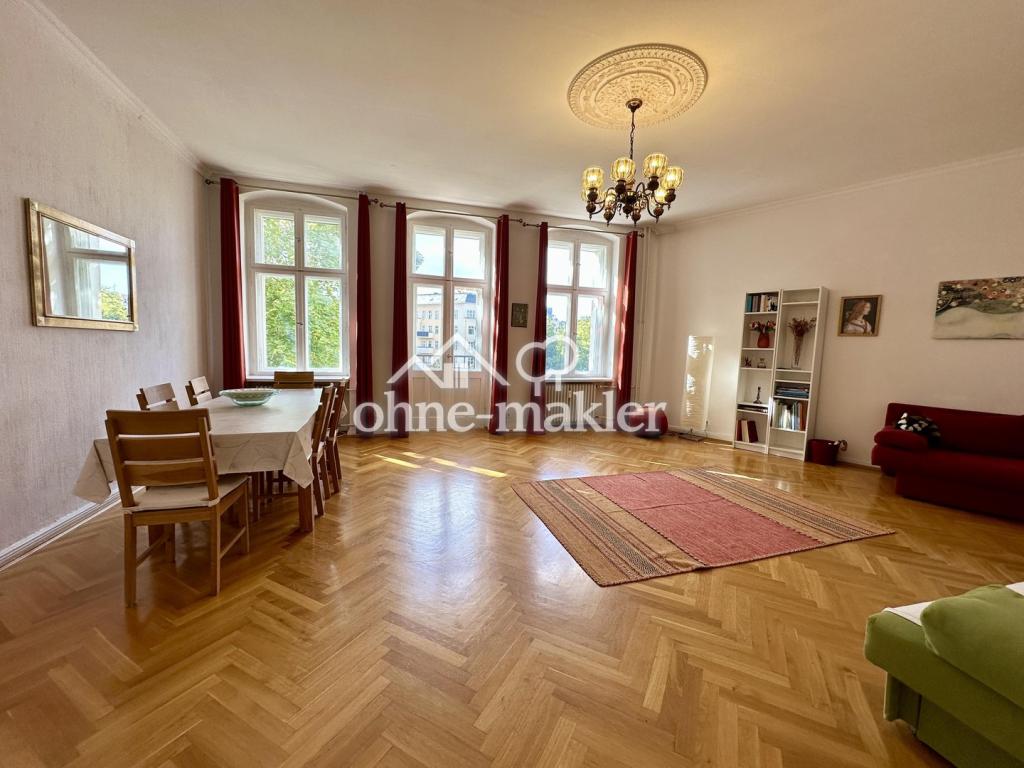 Helle möblierte Altbauwohnung mit Balkon in Berlin-Friedenau - Foto 4