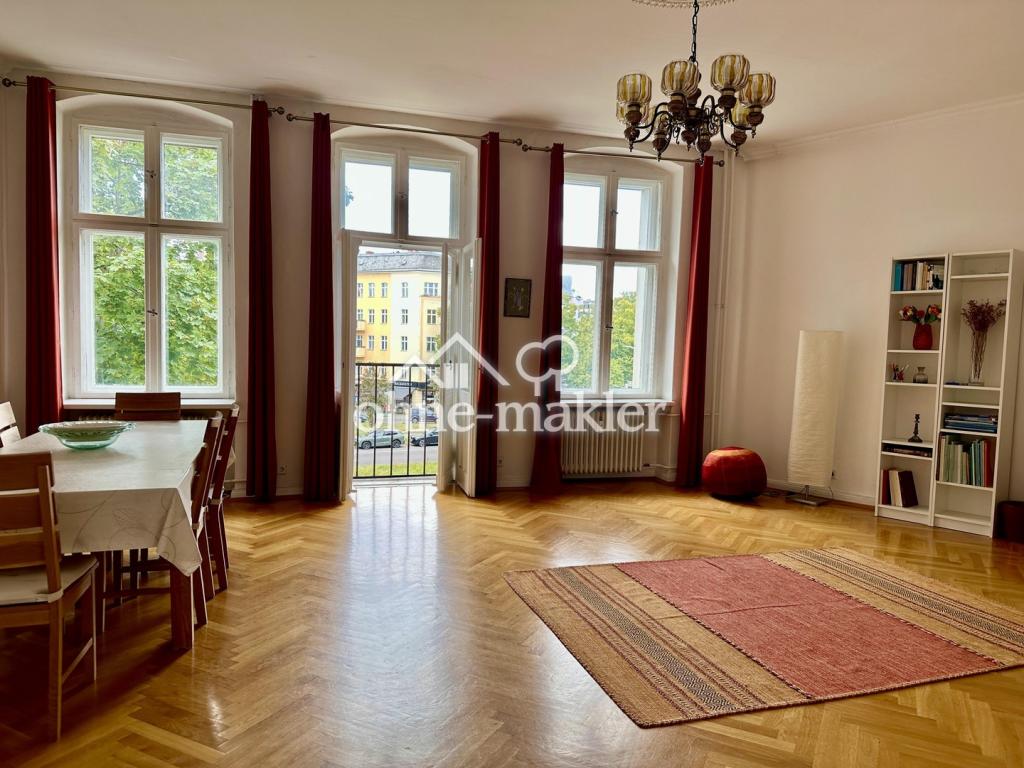 Helle möblierte Altbauwohnung mit Balkon in Berlin-Friedenau - Foto 2