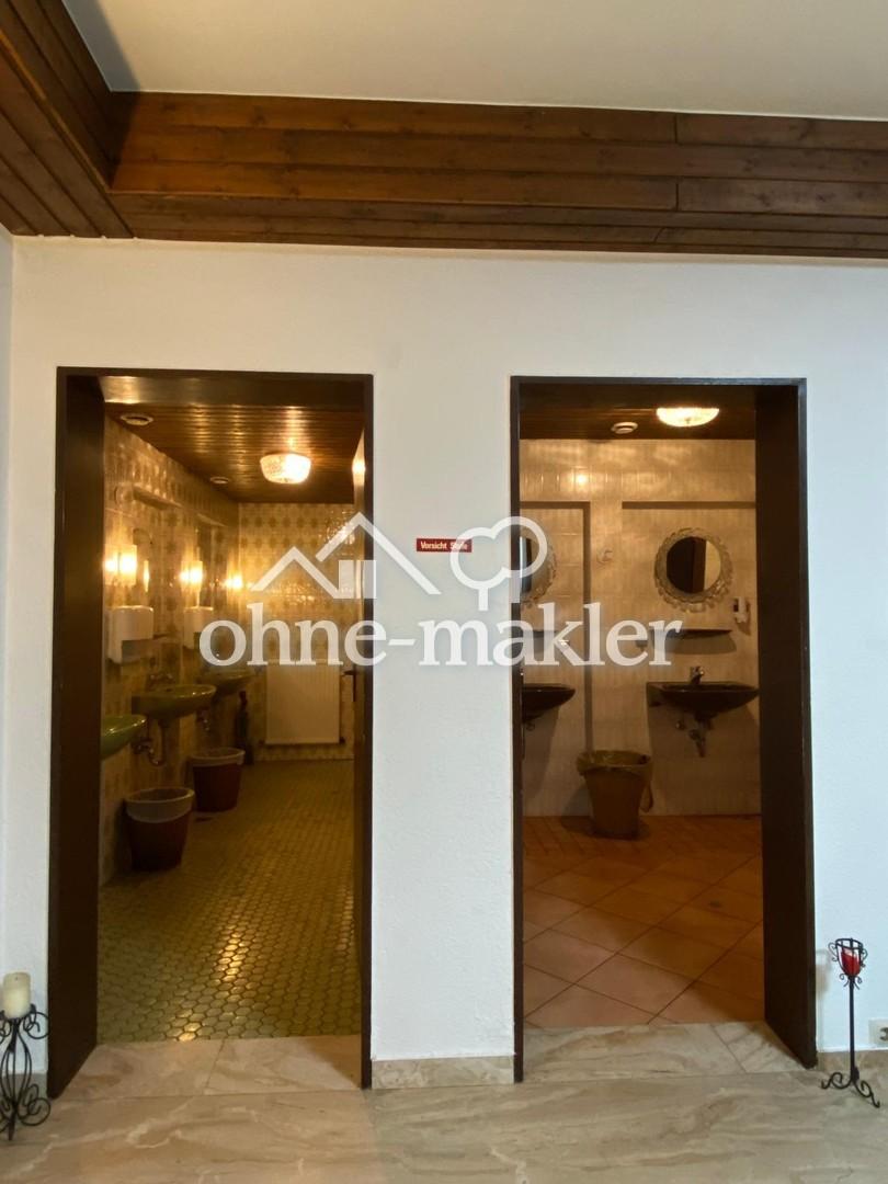 WC-Anlage Restaurant