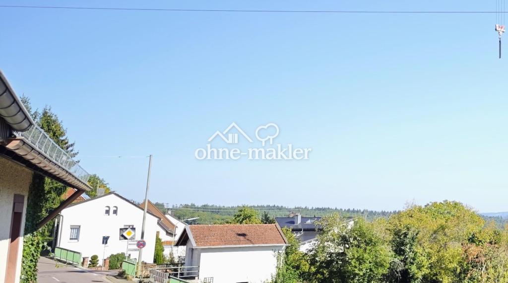 Blick vom Balkon