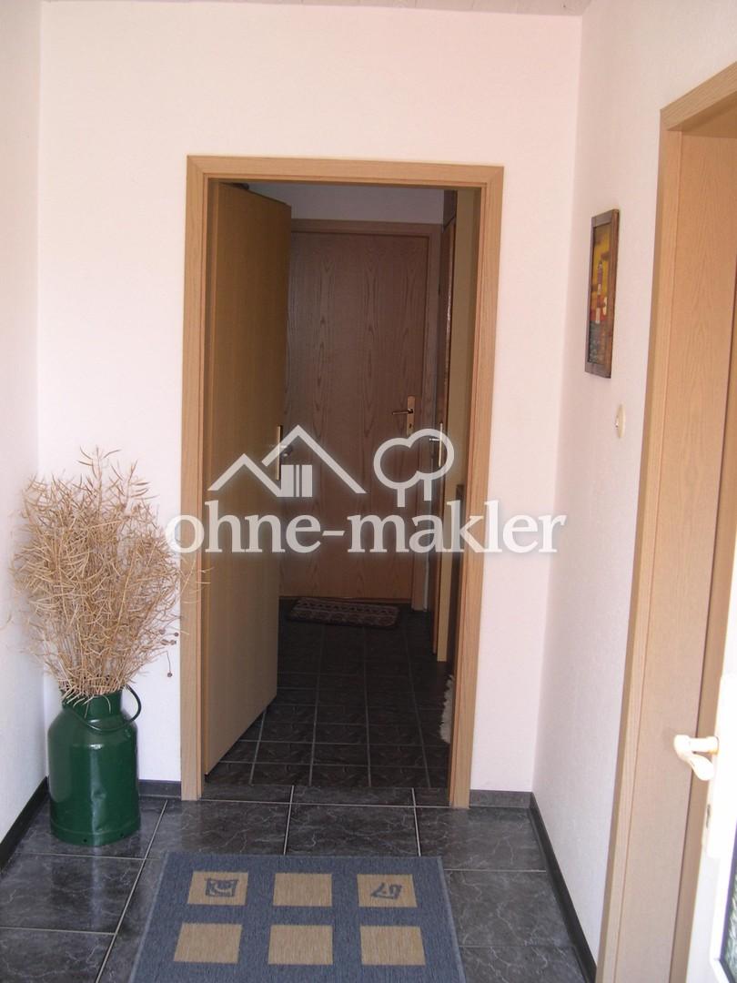 Blick Eingang untere Wohnung