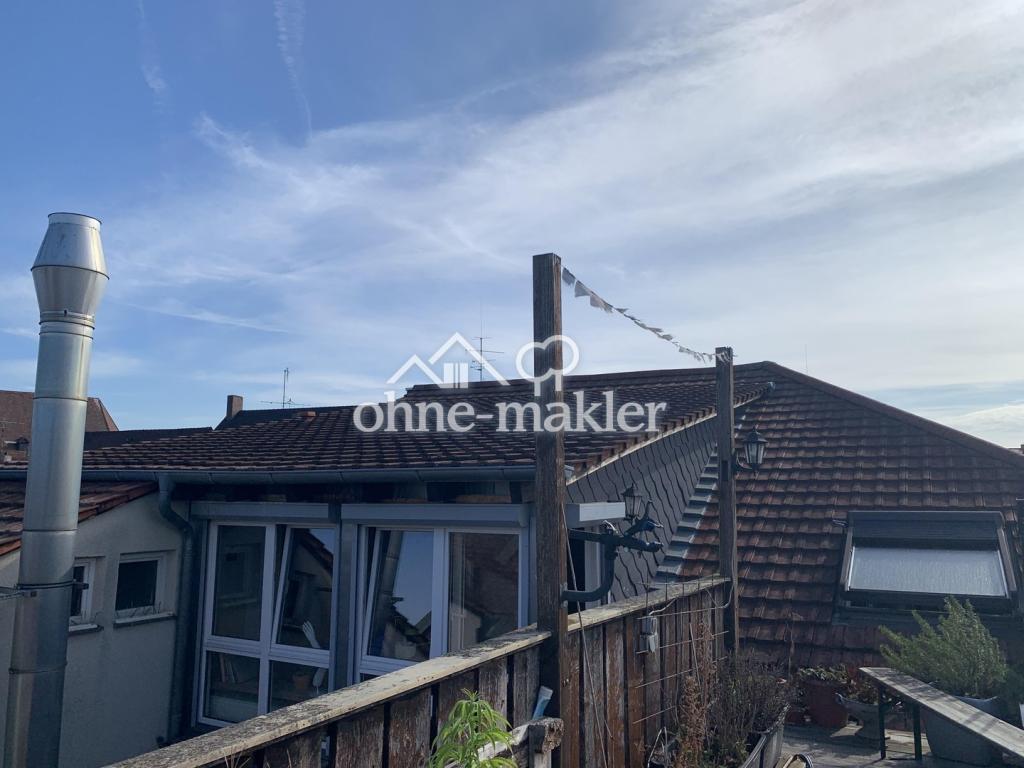 Ansicht Dachterrasse Eingang