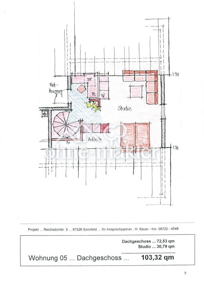 Neuwertige Exclusive/Moderne/Helle Maisonettwohnung 4 Zimmer im Neubaugebiet Sennfeld/Rempertshag - Foto 3