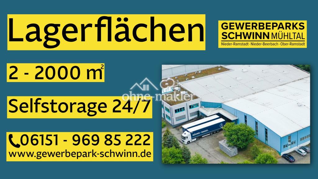 Individuelle Lagerflächen