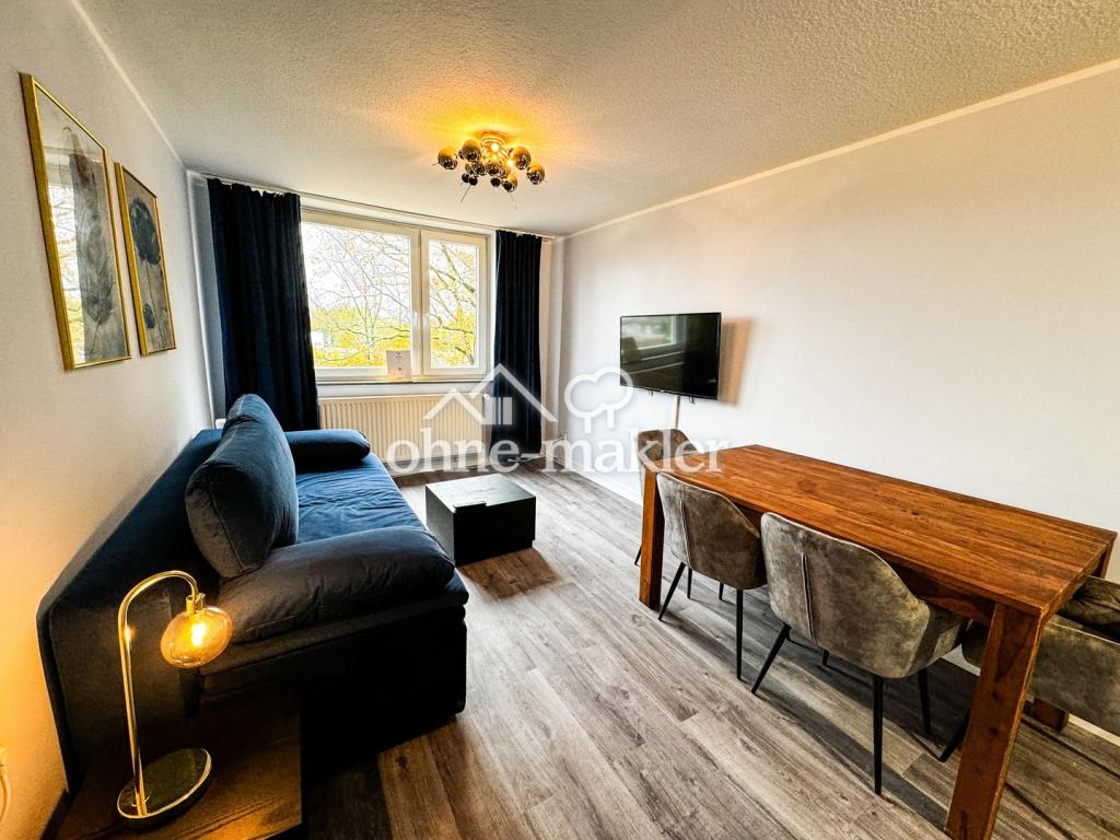 Voll möbliertes 2 1/2 Zimmer Apartment mit Balkon und High-Speed-Internet - Photo 3