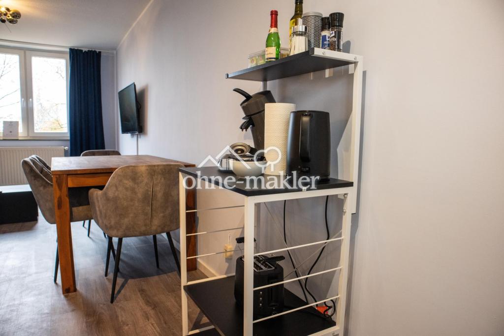 Voll möbliertes 2 1/2 Zimmer Apartment mit Balkon und High-Speed-Internet - Photo 1