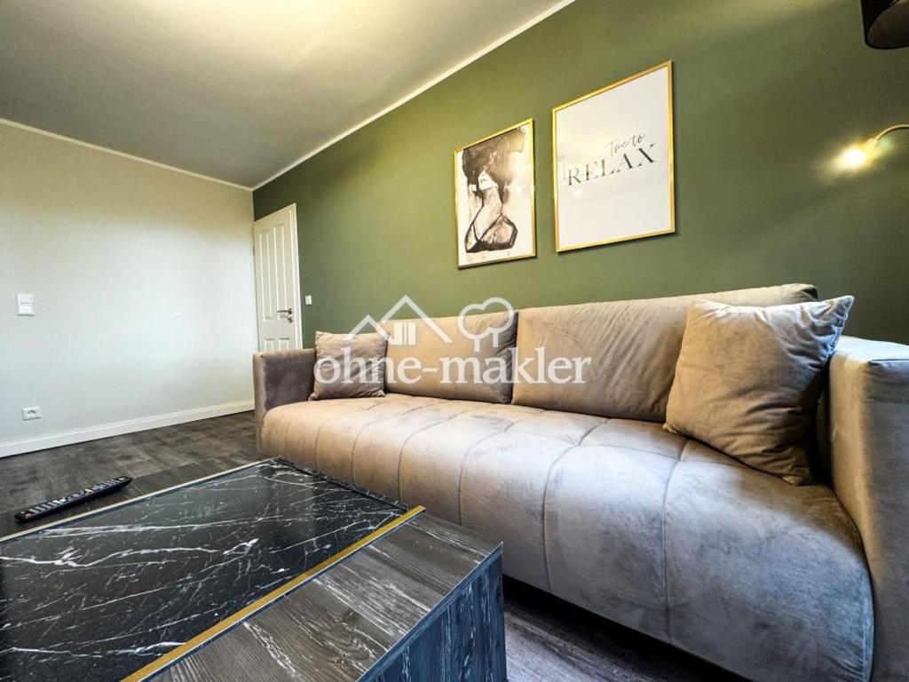 Voll möbliertes 2 1/2 Zimmer Apartment mit Balkon und High-Speed-Internet - Foto 3