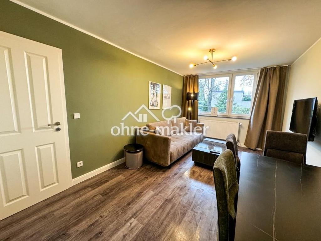 Voll möbliertes 2 1/2 Zimmer Apartment mit Balkon und High-Speed-Internet - Foto 4