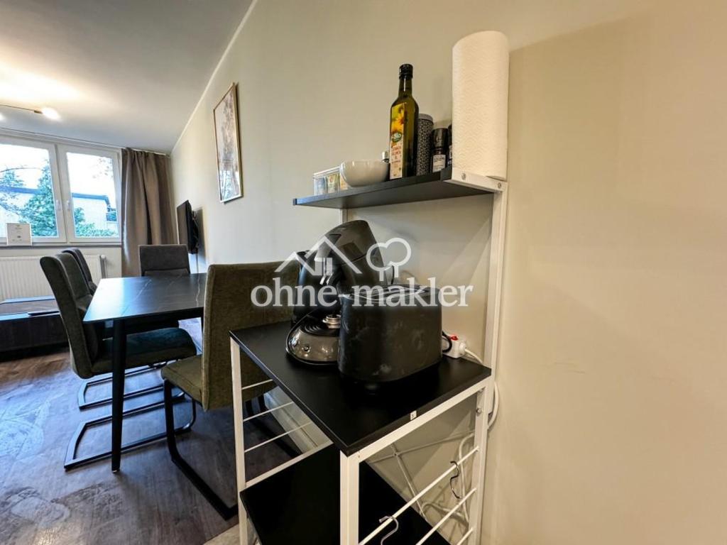 Voll möbliertes 2 1/2 Zimmer Apartment mit Balkon und High-Speed-Internet - Foto 5