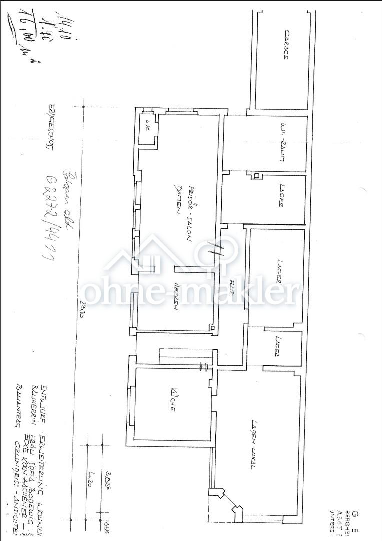 Grundriss Erdgeschoss