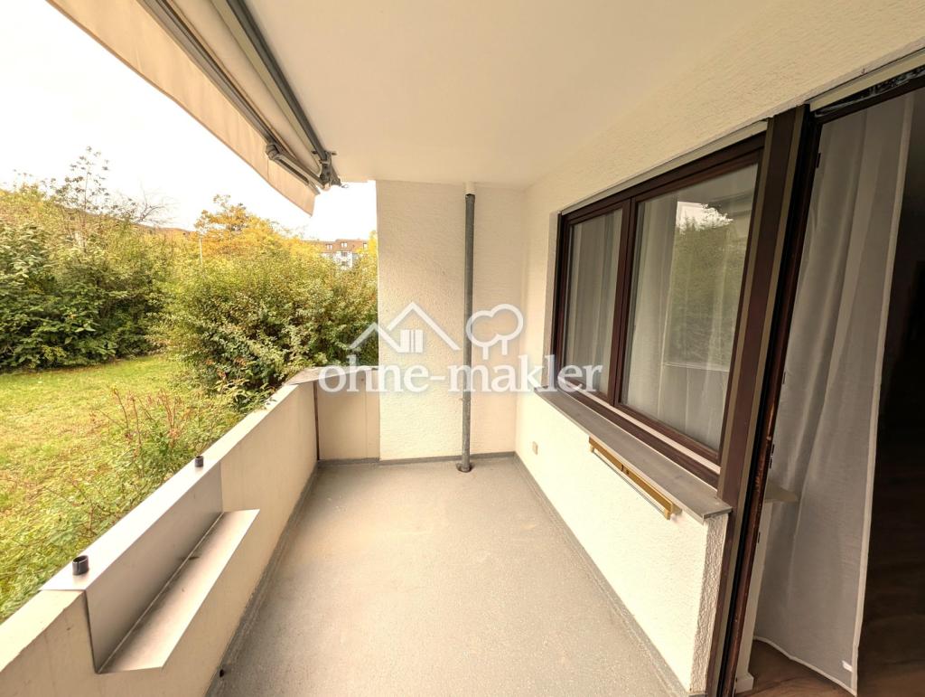 großer Balkon