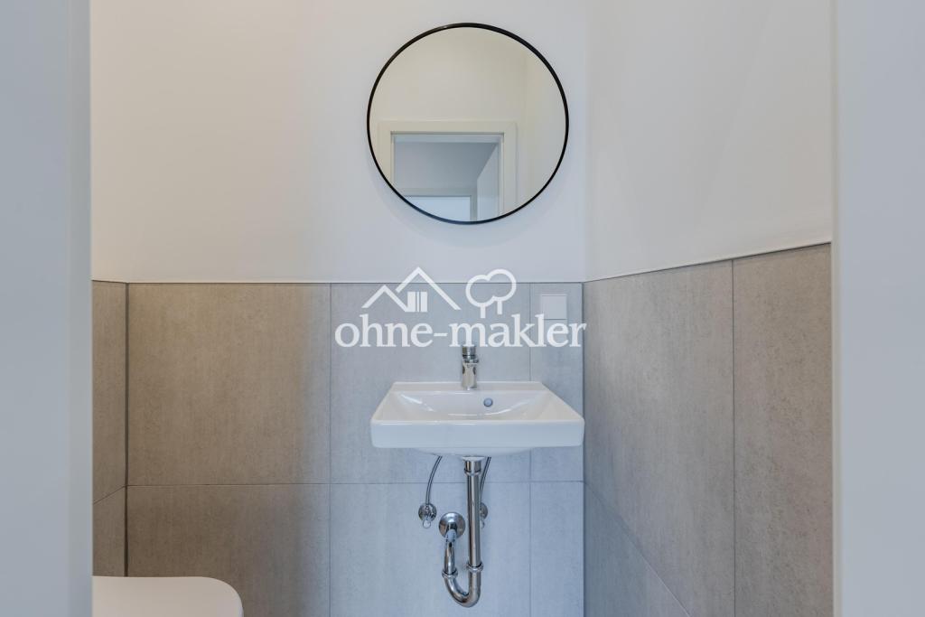 Modernes Gäste-WC