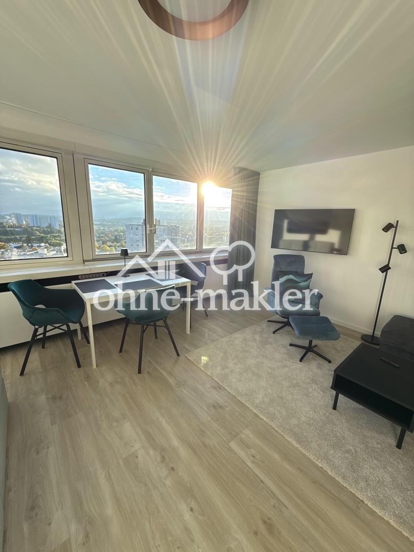 NEU Saniert - Vollmöbliertes 1-Zimmer Apartment mit Ausblick im SI-Centrum, ab sofort verfügbar - Foto 1