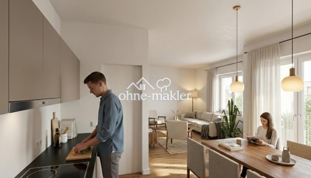 Ankommen & wohlfühlen: 2-Zimmer-Neubauwohnung im Erstbezug mit Balkon & Stellplatz - Foto 5