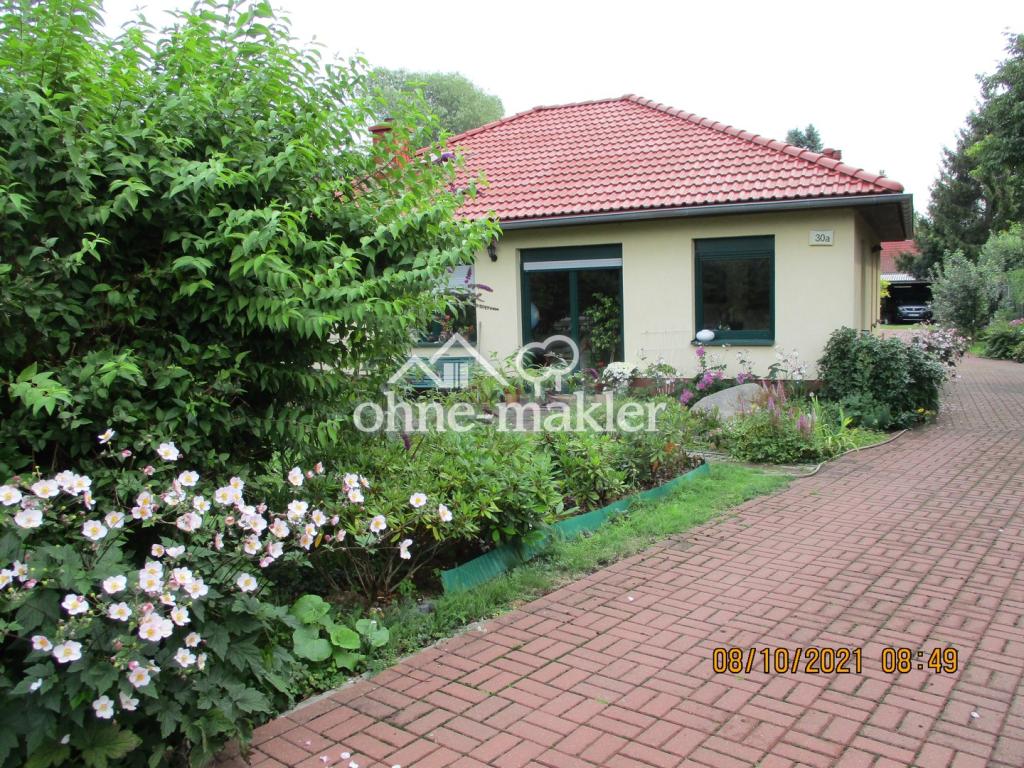 Sie sehen links die Magnolie