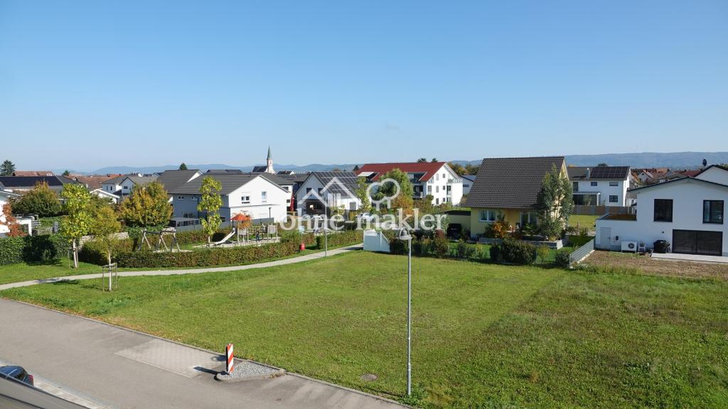 Blick Richtung Neubaugebiet