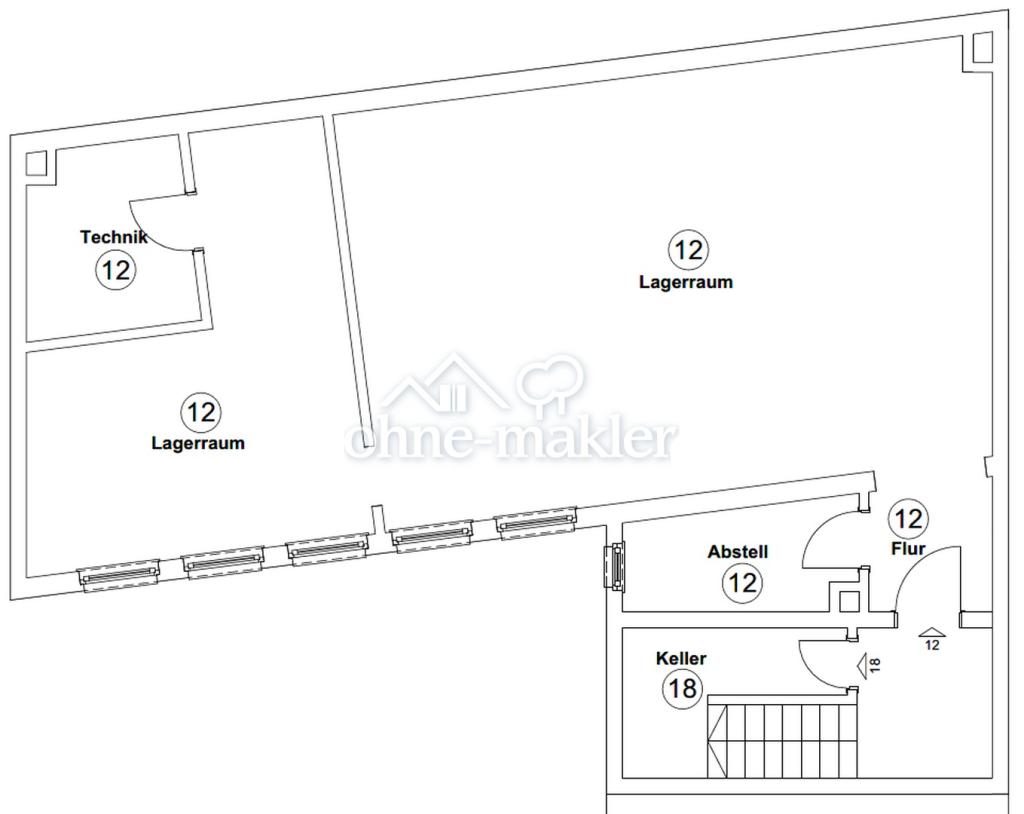 Grundriss Souterrain
