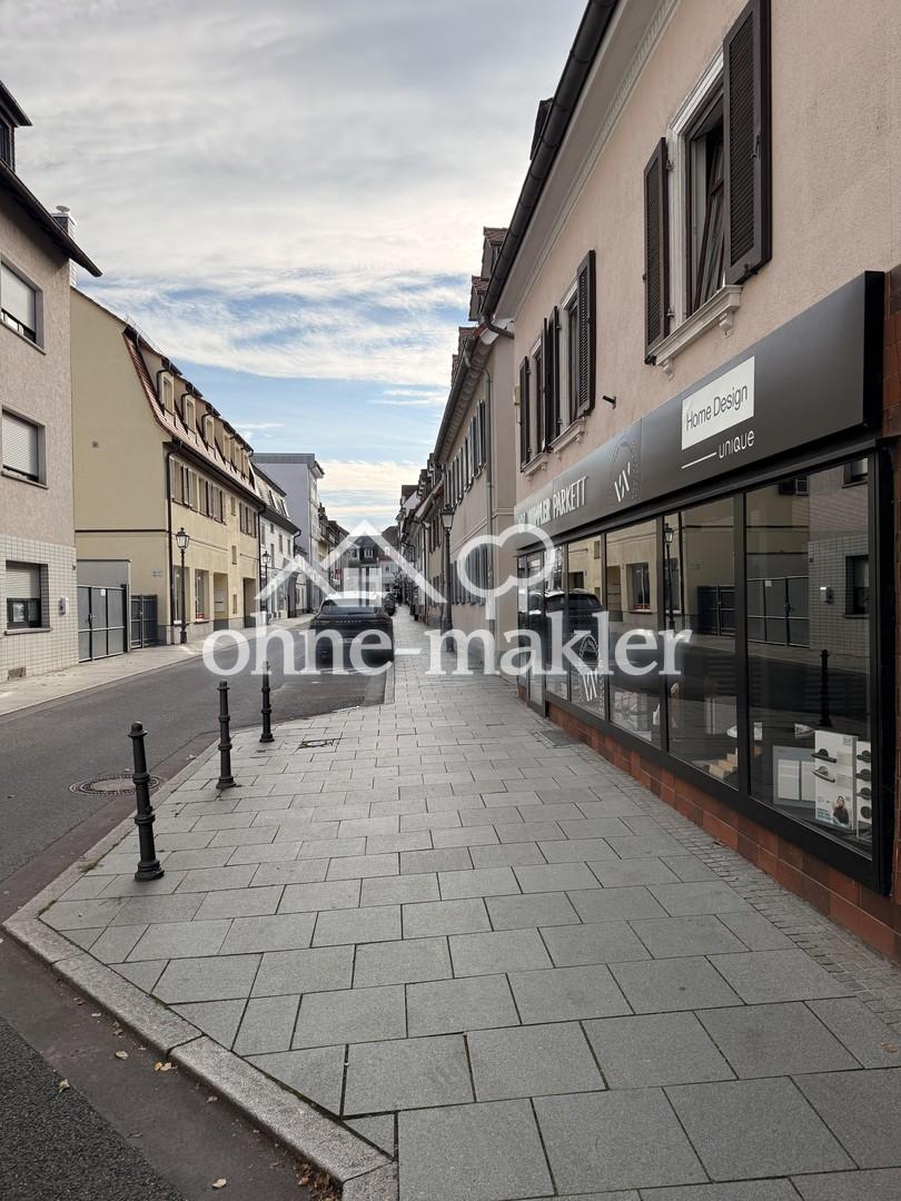Seitliche Sicht Straße