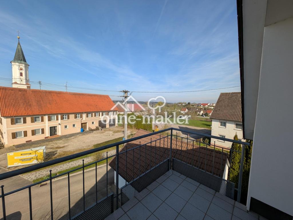Ausblick Balkon