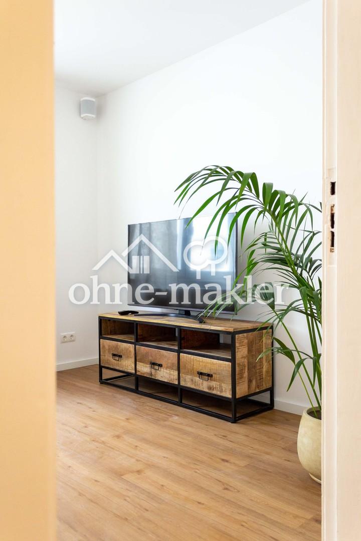 Exklusiv möblierte 2-Zimmer-Wohnung mit Balkon und Gartennutzung All-inkl. - Foto 2