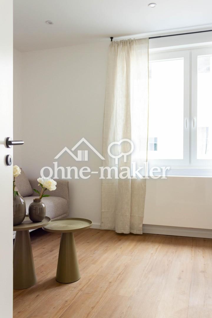 Exklusiv möblierte 2-Zimmer-Wohnung mit Balkon und Gartennutzung All-inkl. - Foto 4