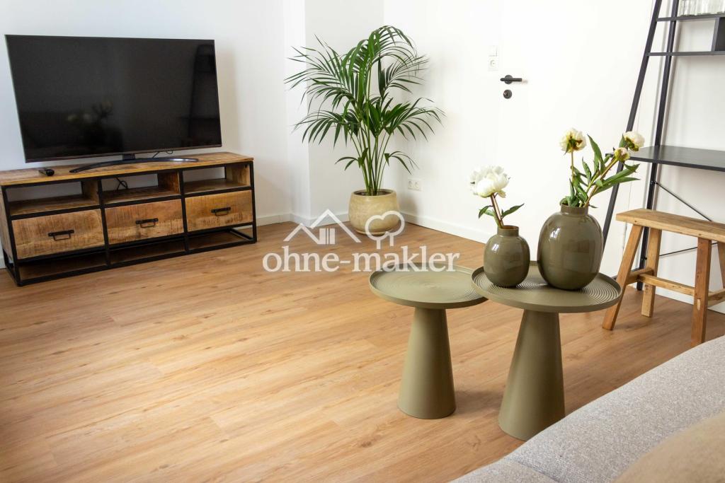 Exklusiv möblierte 2-Zimmer-Wohnung mit Balkon und Gartennutzung All-inkl. - Foto 3