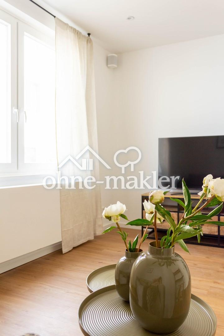 Exklusiv möblierte 2-Zimmer-Wohnung mit Balkon und Gartennutzung All-inkl. - Foto 1