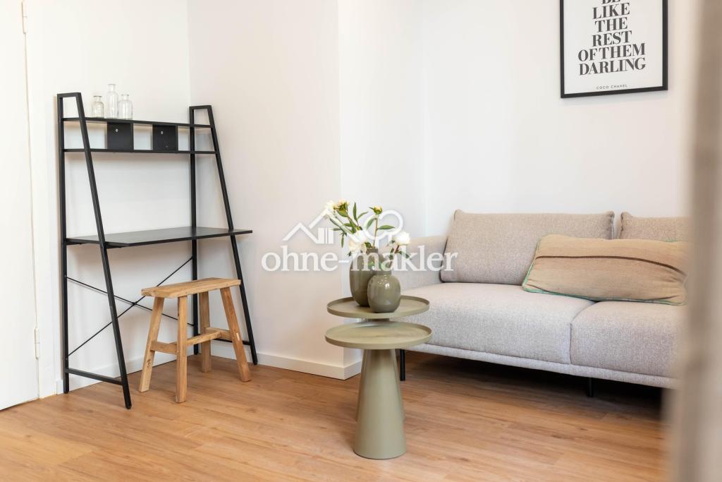 Exklusiv möblierte 2-Zimmer-Wohnung mit Balkon und Gartennutzung All-inkl. - Foto 5