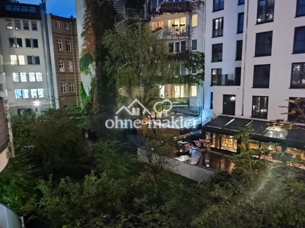 Ausblichk in den ruhigen Hof