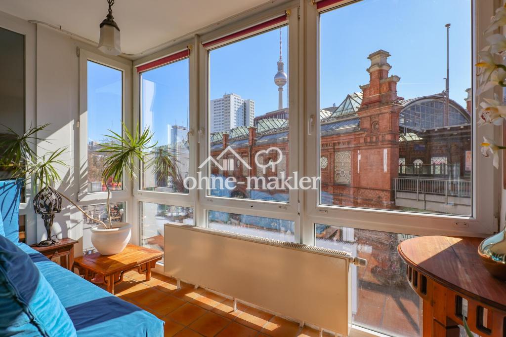 Ausblick aus dem Wintergarten