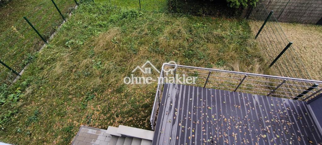 Blick in den Garten vom 1OG