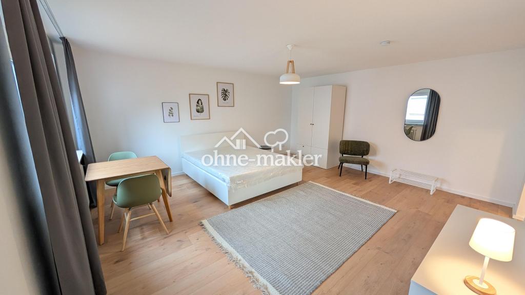 Erstbezug nach Kernsanierung - möblierte 1-Zimmer-Wohnung mit Stellplatz - Foto 4