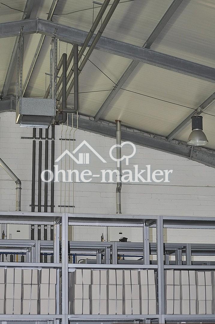 Produktionshalle Heizanlage