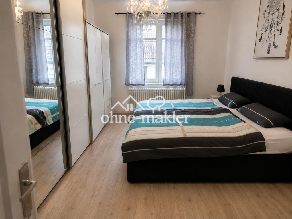 Exklusiv: gepflegte 3-Zimmer-Wohnung mit Balkon, unverbautem Blick, schöner Garten - Foto 2
