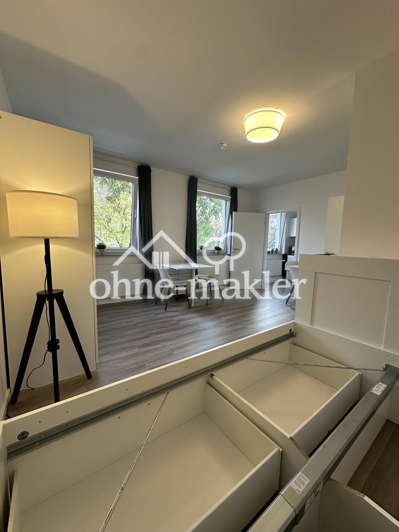 All-Incl. Erstbezug nach Sanierung: Moderne 1-Z.-Wohnung mit Möbeln, EBK & All-Inclusive-Miete - Photo 2