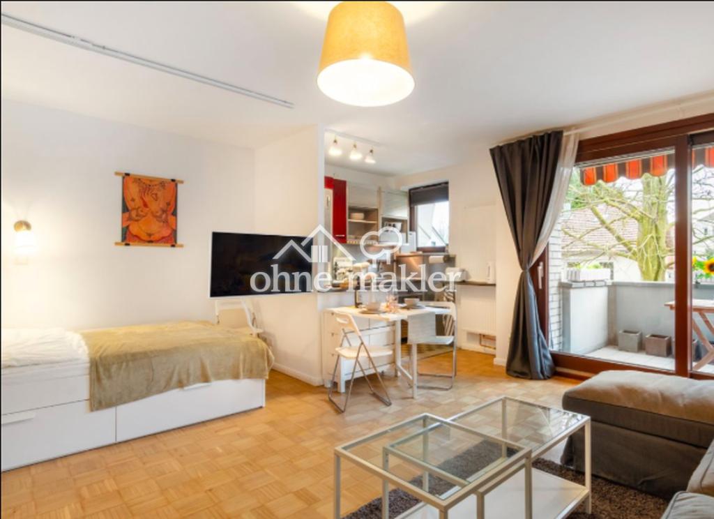 Möblierte 1-Zimmer Wohnung, modern, ruhig, gut angebunden HH-Fuhlsbüttel - Photo 2