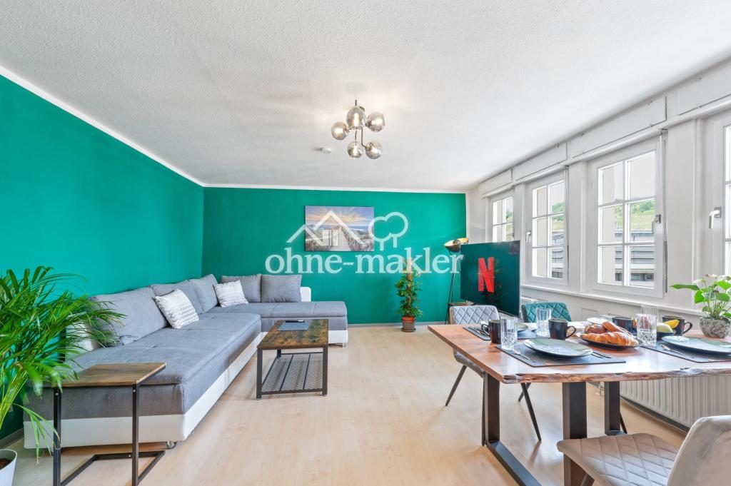 90 m² Design-Apartment mit Balkon | 2 Min zum Bhf | möbliert | auf Zeit - Foto 2