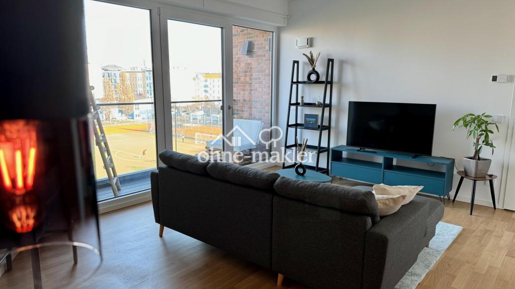 Hochwertige 2-Zimmer-Neubauwohnung mit Loggia, möbliert, Friedrichshain - Foto 1