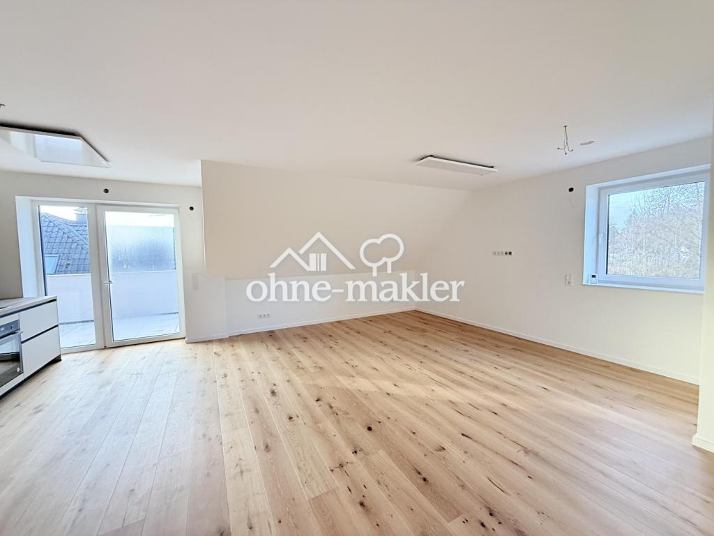 🖤 Exklusive Neubau-DG-Wohnung mit Balkon – Pauschalmiete | KfW40 QNG - Foto 2