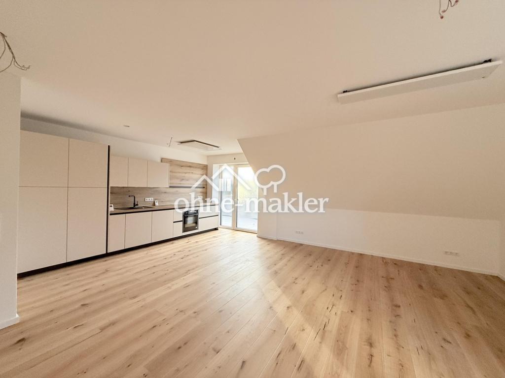 🖤 Exklusive Neubau-DG-Wohnung mit Balkon – Pauschalmiete | KfW40 QNG - Foto 1