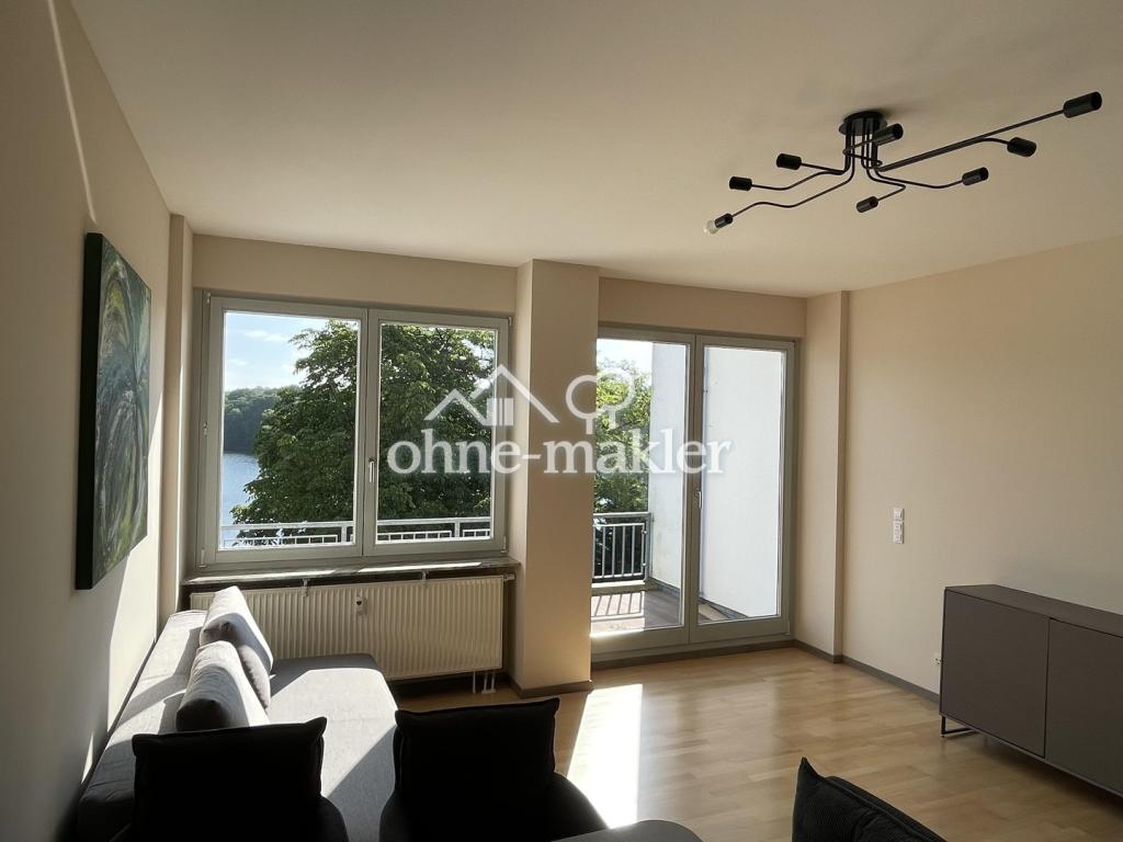 Helle möblierte Dreizimmerwohnung am Jungfernsee - Foto 3