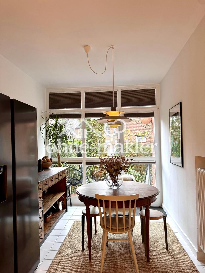 Küche & Zugang zum Garten